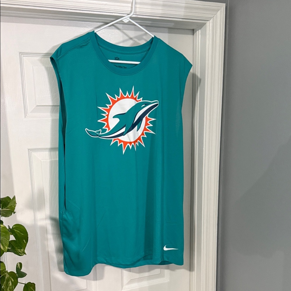 Nike Teal Tank Top with Logo